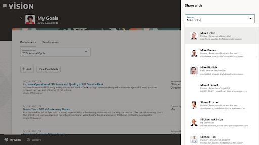 Develop top talent on real workforce data